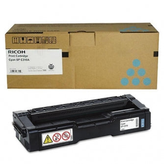 Ricoh 406476 Cyan Toner Cartridge - Genuine & Remanufactured