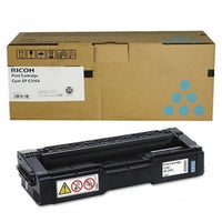 Ricoh 406476 Cyan Toner Cartridge - Genuine & Remanufactured