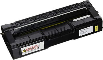 compare product Ricoh 407656 Yellow Toner Cartridge - Genuine & Remanufactured
