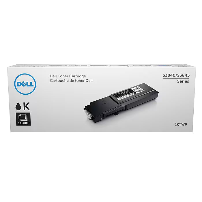 Dell 593-BCBC Black Toner Cartridge - Genuine & Remanufactured