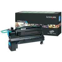 Lexmark C792X2CG Cyan Toner Cartridge - Genuine & Remanufactured