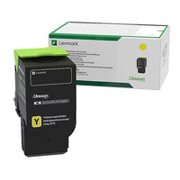 Lexmark 78C10Y0 Yellow Toner Cartridge - Genuine & Remanufactured