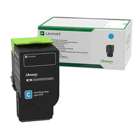 Lexmark 78C10C0 Cyan Toner Cartridge - Genuine & Remanufactured