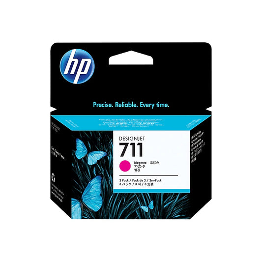 HP 711A Magenta Inkjet Cartridge - Genuine & Remanufactured