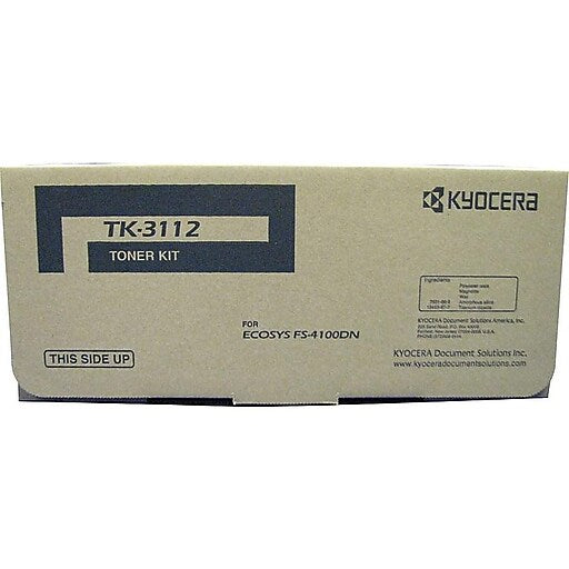 Kyocera TK-3112 Black Toner Cartridge - Genuine & Remanufactured