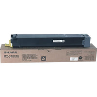 Sharp MX-C40NTB Black Toner Cartridge - Genuine & Remanufactured