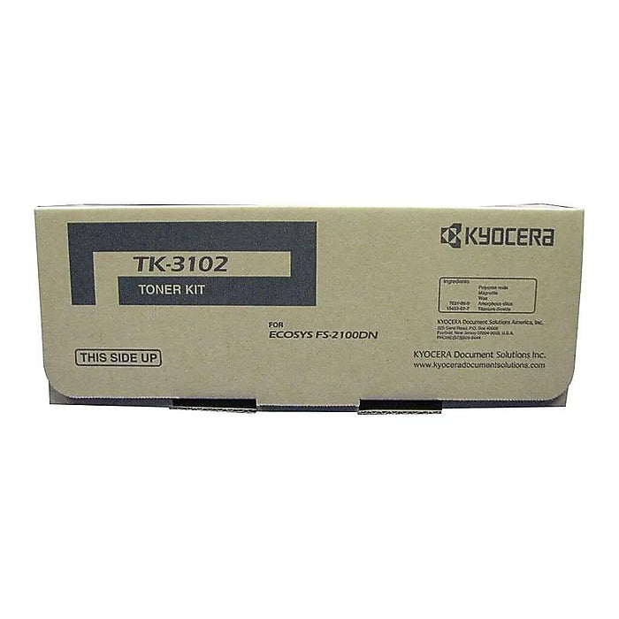 Kyocera TK-3102 Black Toner Cartridge - Genuine & Remanufactured