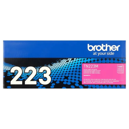 Brother TN-223M Magenta Toner Cartridge - Genuine & Remanufactured